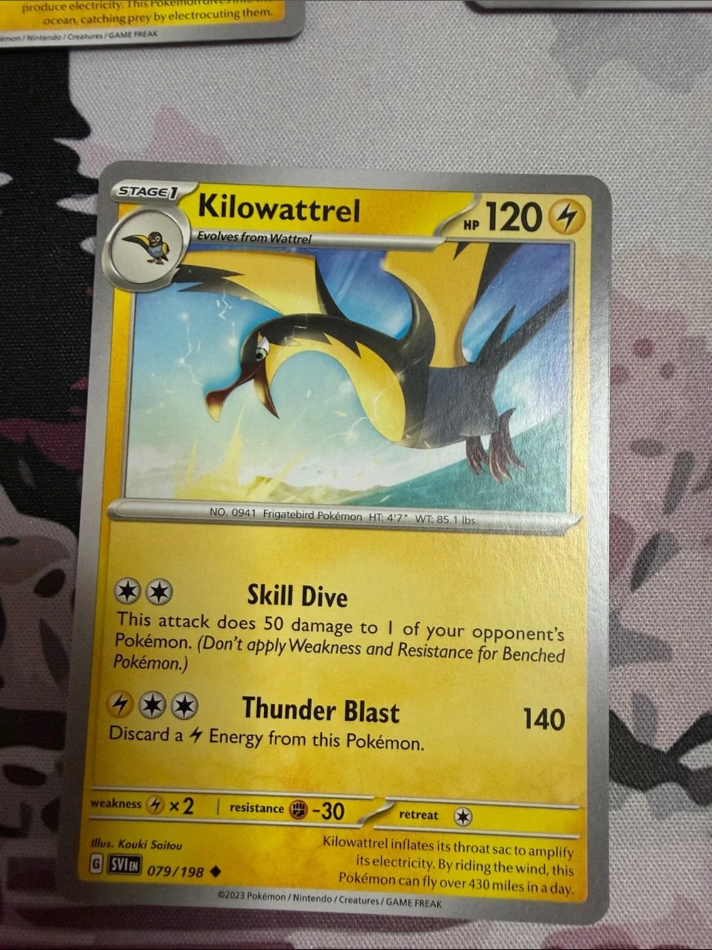Wattrel & Kilowattrel Collection Lot | 5 Pokémon Cards | ✨5/$25✨